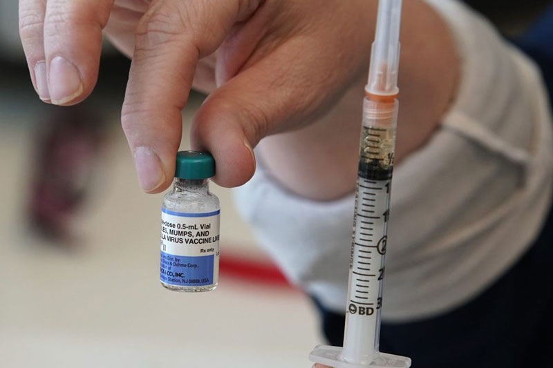 vắc xin sởi - quai bị - rubella